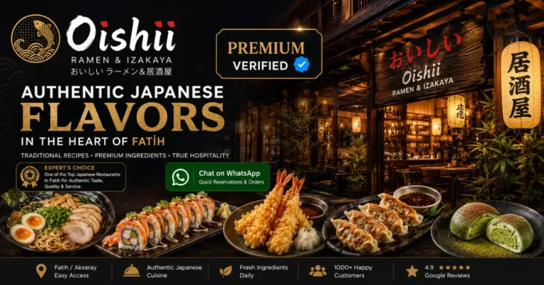 Japanese Restaurant Premium Listing 768x402