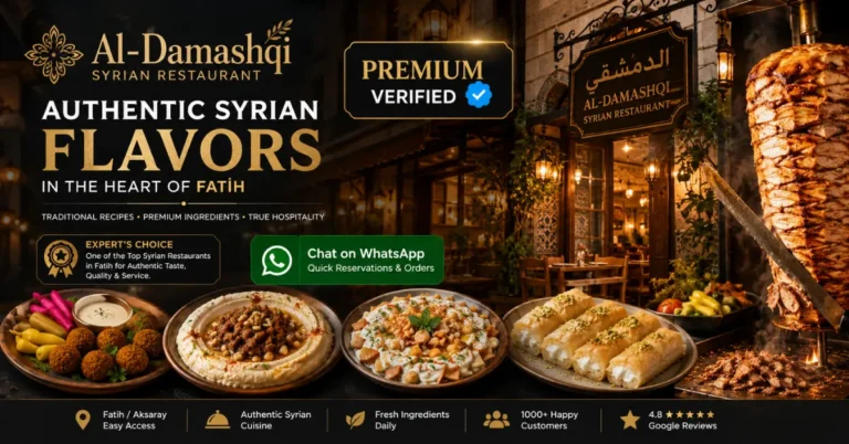 Syrian Restaurant Premium Listing 768x402